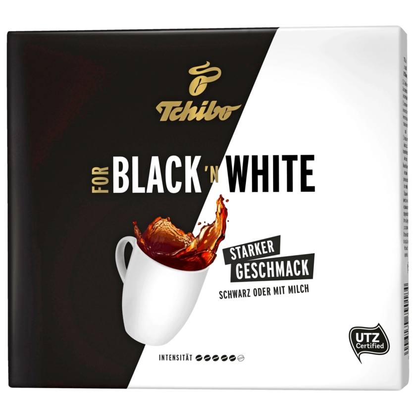 Tchibo For Black 'n White Filterkaffee 2x250g